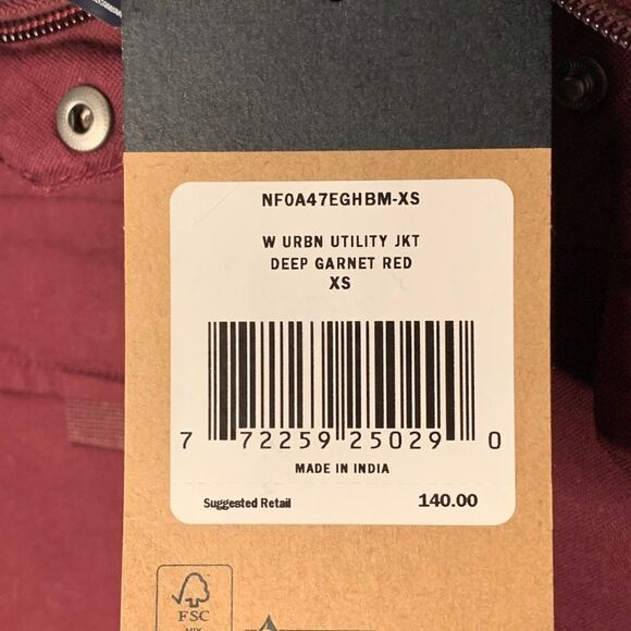 NWT The North Face Urban Utility jacket. XS - Picture 8 of 9